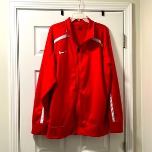 Red Plus-size Nike Jacket